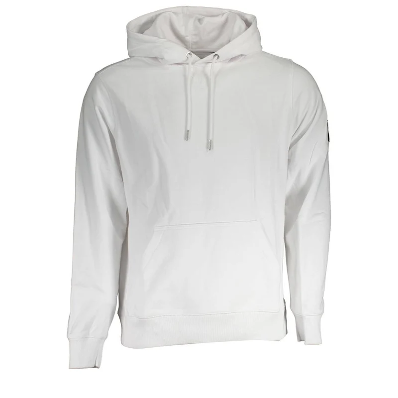 Calvin Klein Bianco Cotton Men Sweatshirt XXL