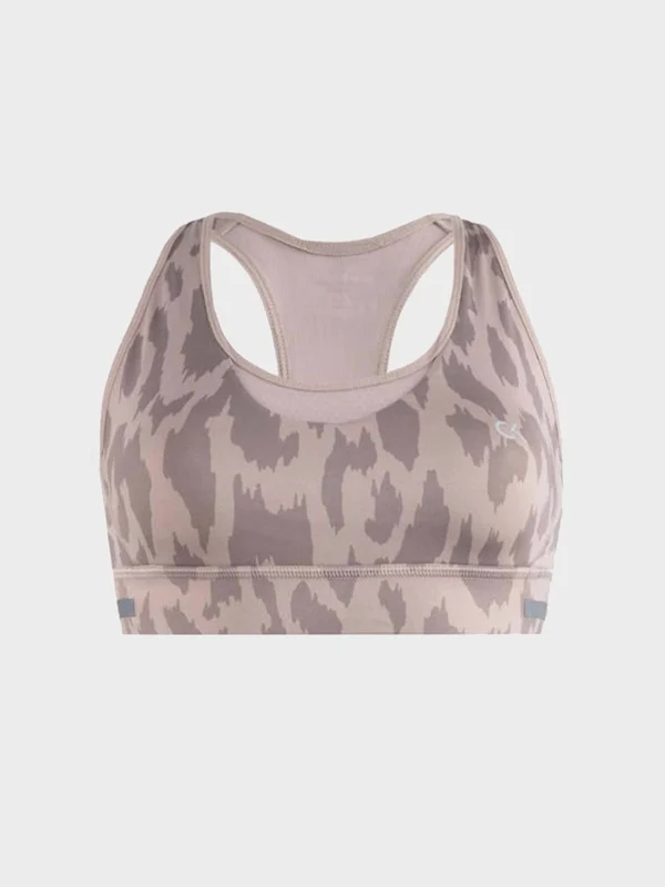 Calvin Klein - Women's Medium Support Sports Bra Denim / XS