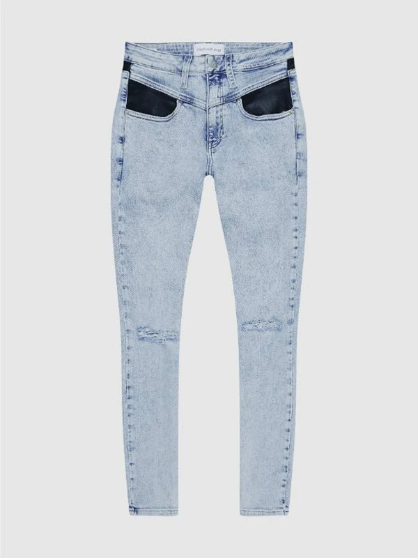 Calvin Klein Jeans - Women's High Rise Skinny Ankle Jeans Light Denim / 29