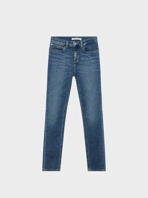 Calvin Klein Jeans - Girls' Athletic Fast Jeans Skinny Fit Denim / 10