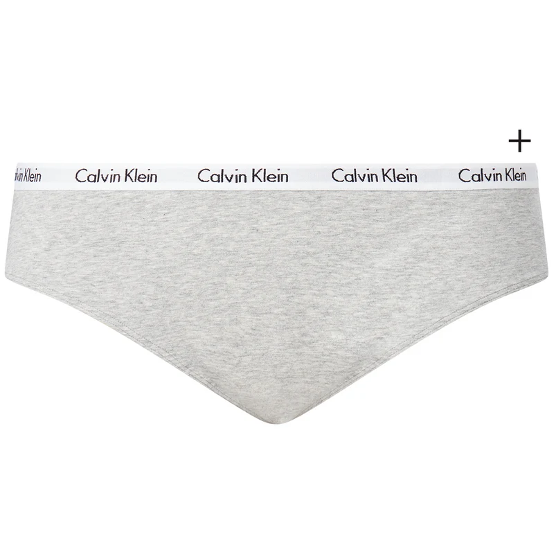 Calvin Klein Lingeri tai slip, wit Grey Heather / XXL
