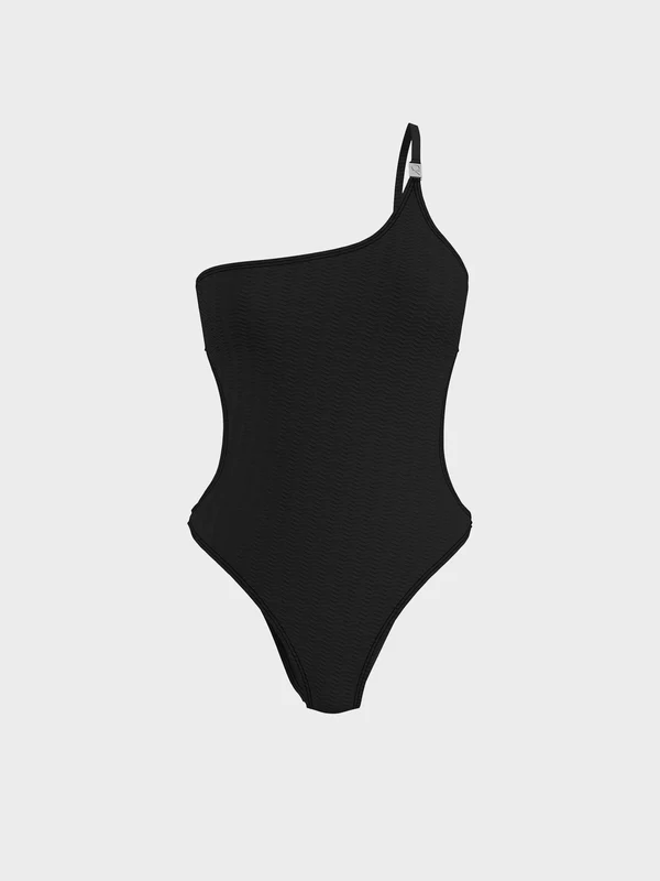 Calvin Klein - Women's Cut Out One Piece Swimsuit Black / M