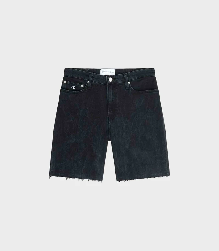 Calvin Klein Jeans - Women's Denim Shorts Mom Fit Black Denim / 31