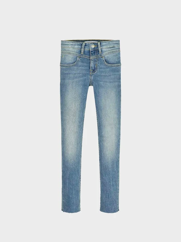 Calvin Klein Jeans - Girls' High Rise Skinny Jeans Denim / 8