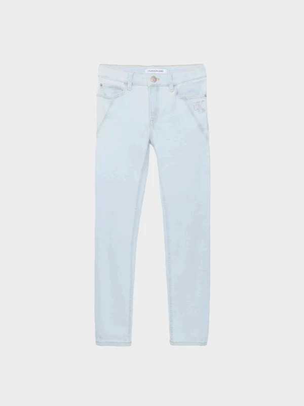 Calvin Klein Jeans - Girls' Skinny Jeans Blue / 12