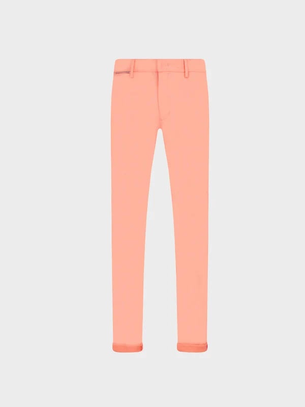 Tommy Hilfiger - Men's Denton Chino Summer Twill Flex Coral / 36