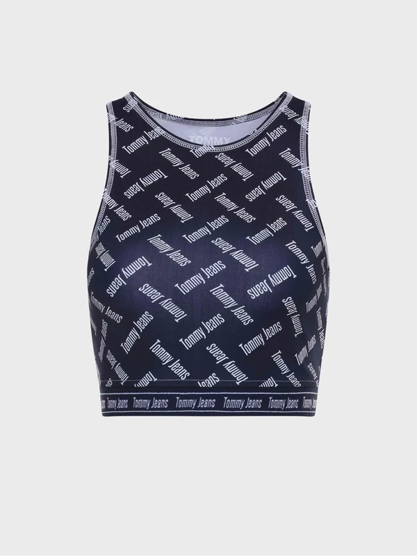 Tommy Hilfiger Jeans - Women's Printed Crop Tank Multi Color / xxs