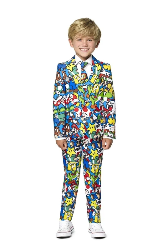 Super Mario Suit Boy OppoSuits 92/98