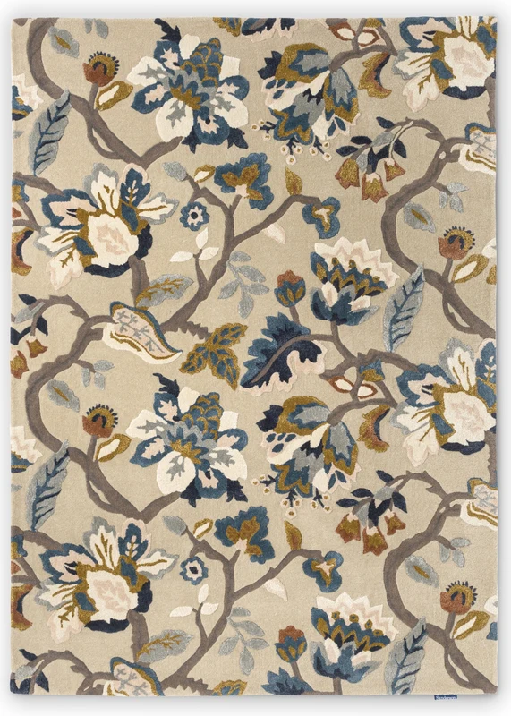 Brink and Campman Amanpuri Stone Area Rug by Sanderson 6' 7'' X 9' 2'' Rectangle