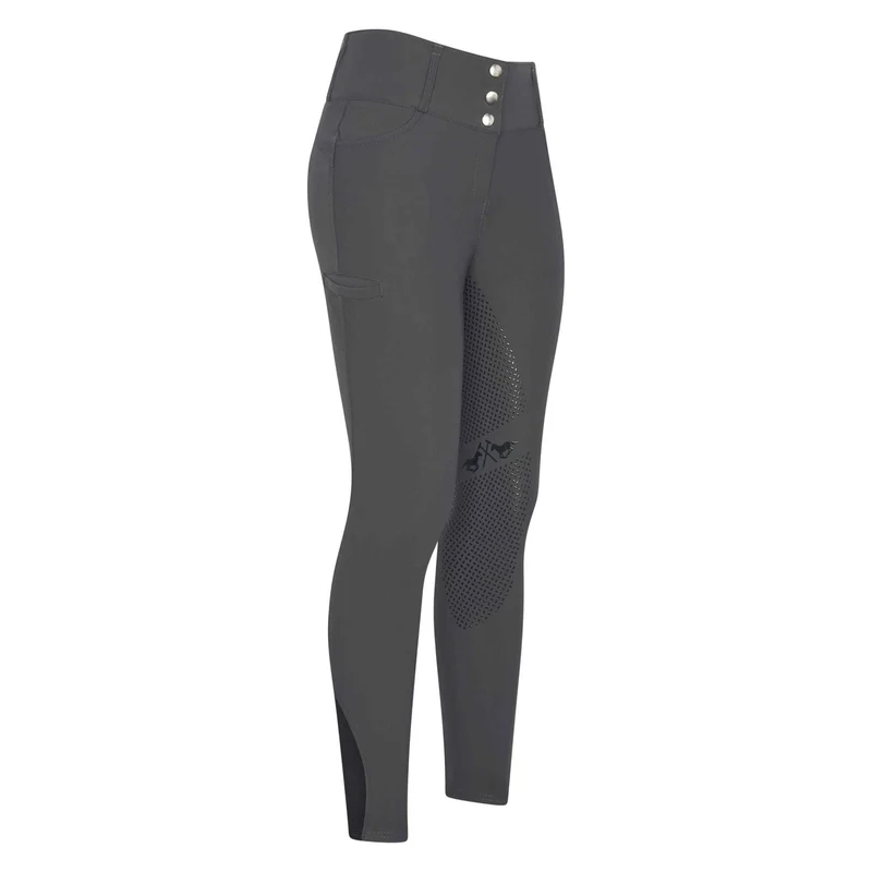 HV Polo Ladies Elena HVP Full Grip Riding Breeches Grey / 44