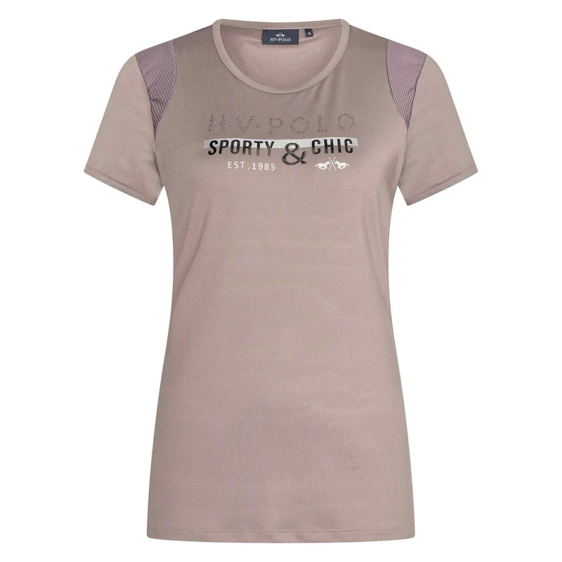 HV Polo Ladies Ariel Tech T-Shirt Espresso / Small