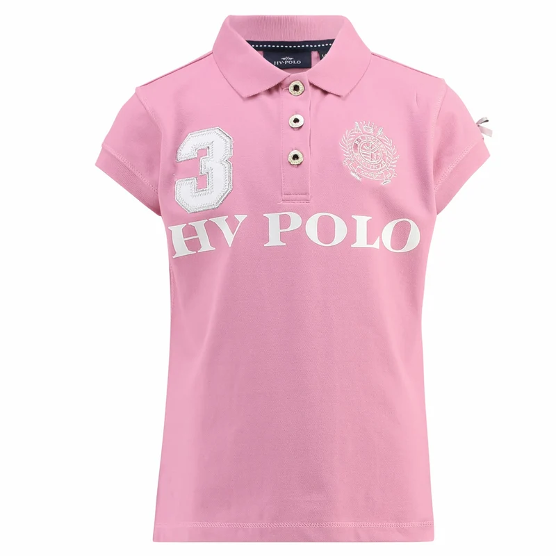 HV Polo Kids Favouritas Polo Shirt Wild Rose / 7/8