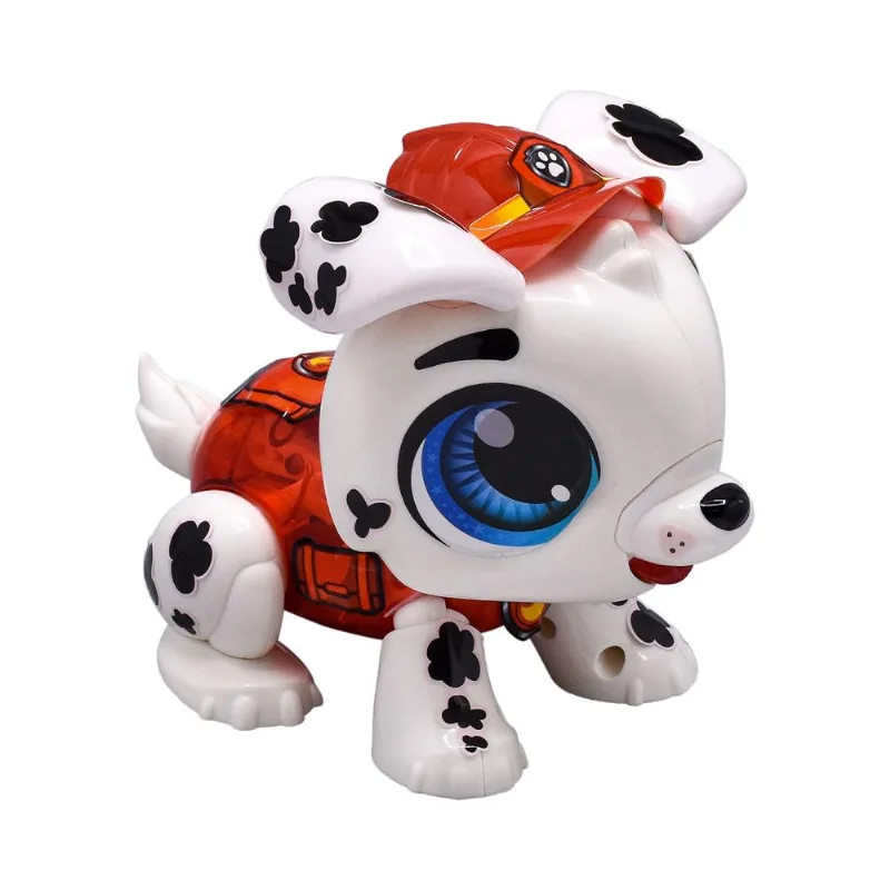 Muñeco Electrónico Armable con Sonidos Build a Bot Paw Patrol Marshall