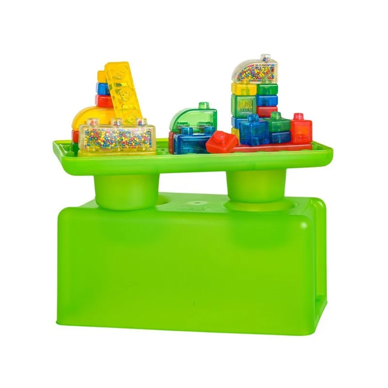 Set de 30 Bloques Sensoriales Jelly Blox con Maletín Portátil
