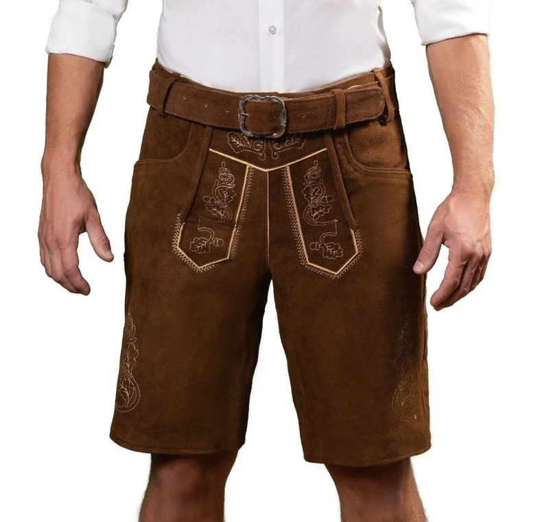 Lederhosen Braun Kurz Brixental L/52
