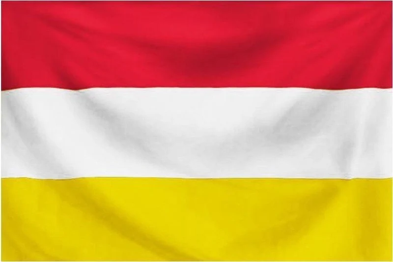 Rot-Weiß-Gelbe Flagge Oeteldonk 1,5 m