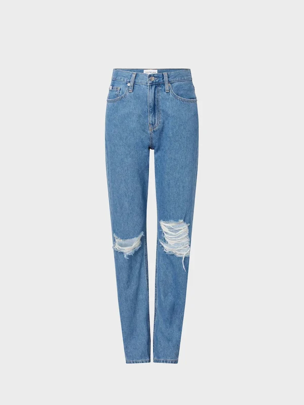 Calvin Klein Jeans - Women's High Rise Straight Jeans Light Denim / 29