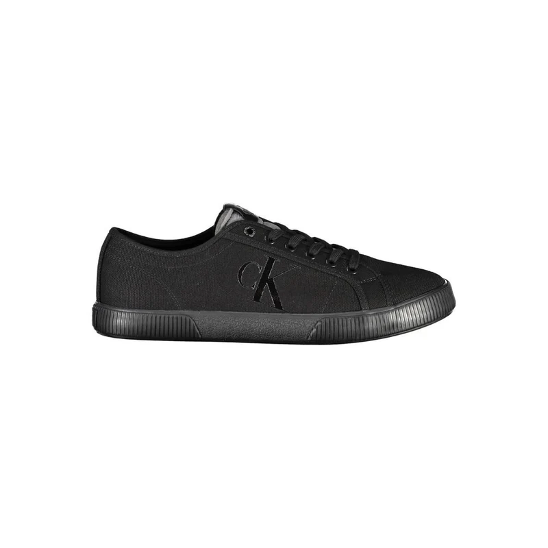Calvin Klein Black Cotton Men Sneaker EU44/US11