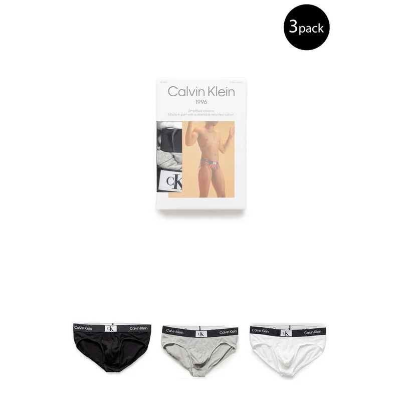 Calvin Klein Underwear White Cotton Briefs IT44 | S