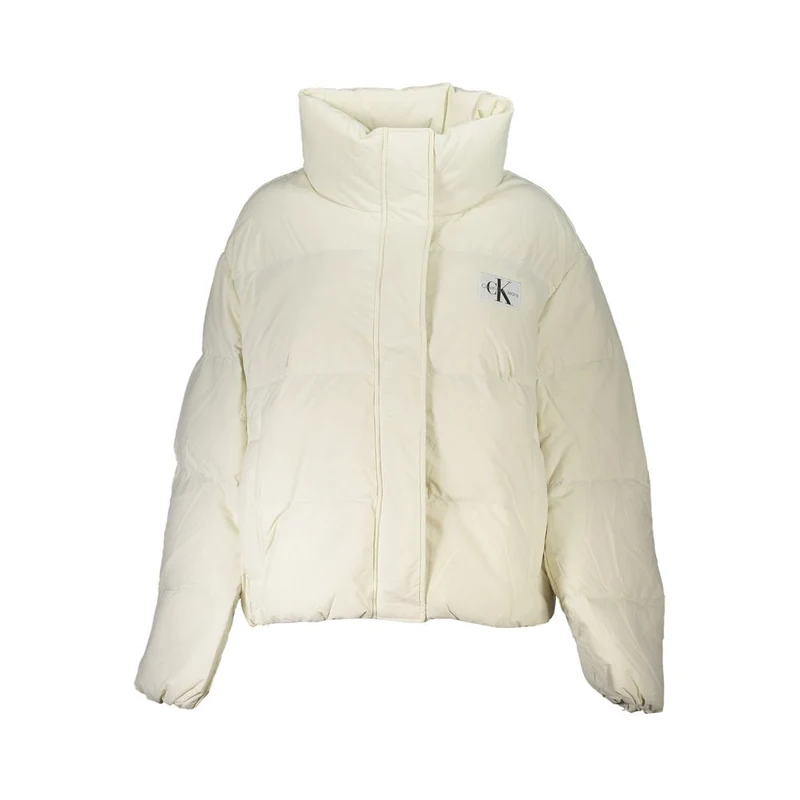 Calvin Klein Bianco Poliammide Women Jacket XS
