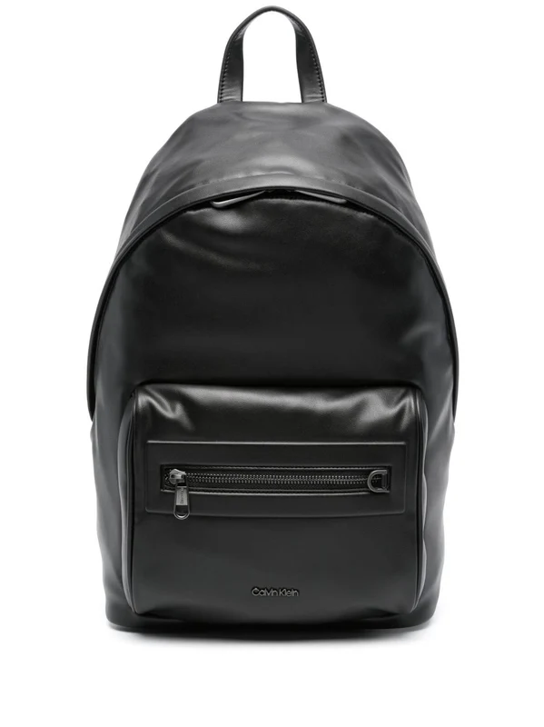 Calvin Klein Black Elevated Campus Recycled Blend Backpack One Size