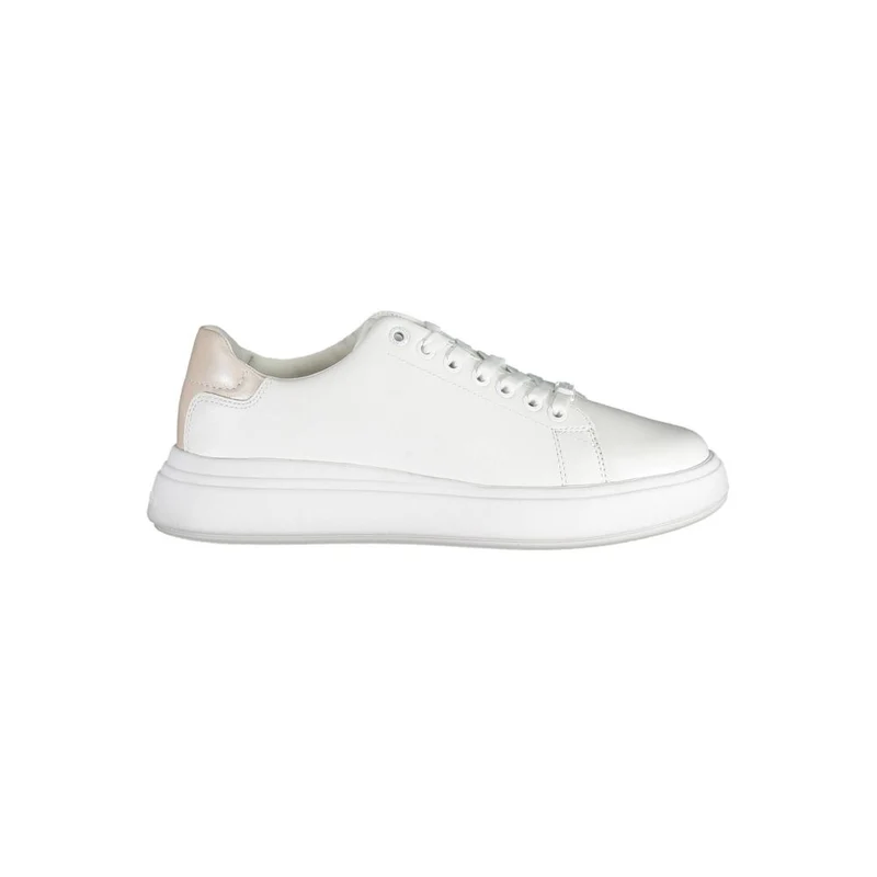 Calvin Klein Bianco Pelle Donna Sneaker EU38/US8