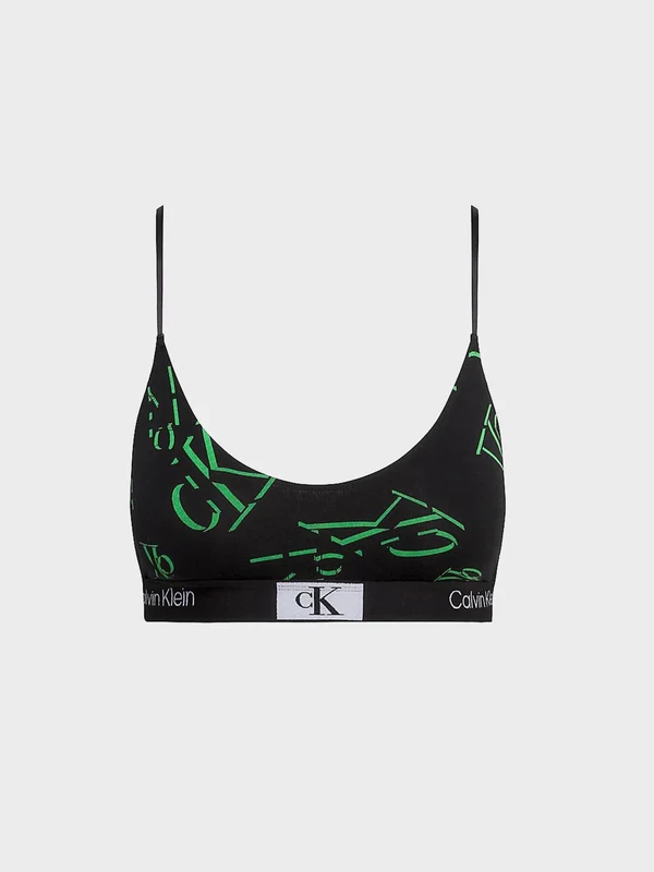Calvin Klein Jeans - Women's Unlined Bralette Top Black / XS