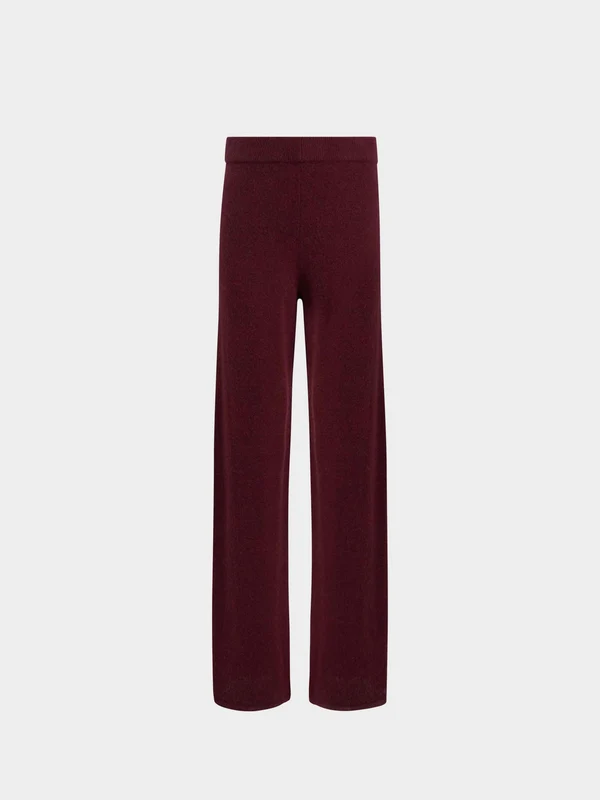 Calvin Klein Jeans - Women's Canvas Sleep Trousers Burgundy / XS
