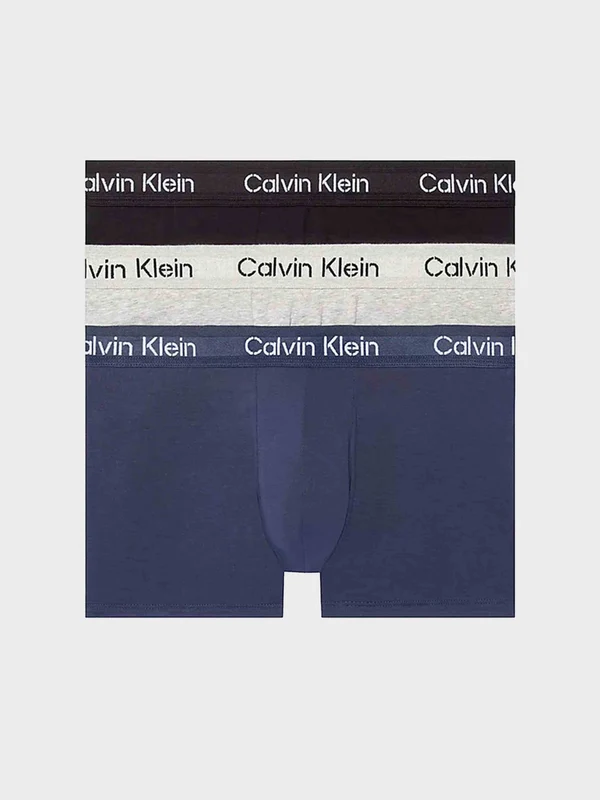 Calvin Klein - Men's Set Of 3 Trunks Multi Color / XL