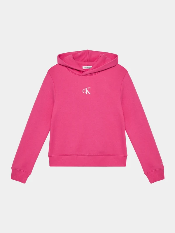 Calvin Klein Jeans - Girls - Logo Boxy Hoodie Pink / 10