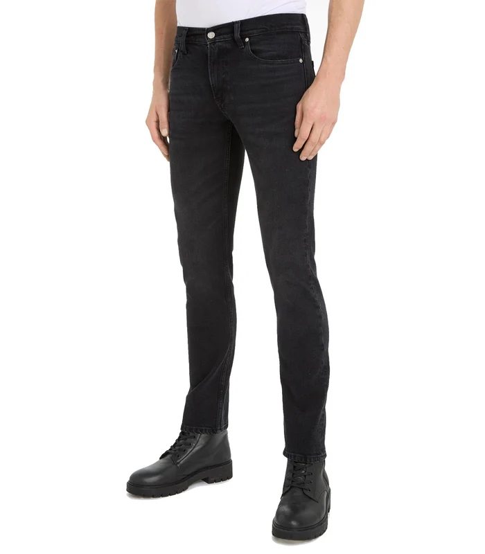 Calvin Klein Jeans - Slim Jeans Black Denim / 29