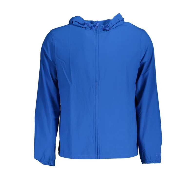 Calvin Klein Blue Polyester Men's Sports Jacket L