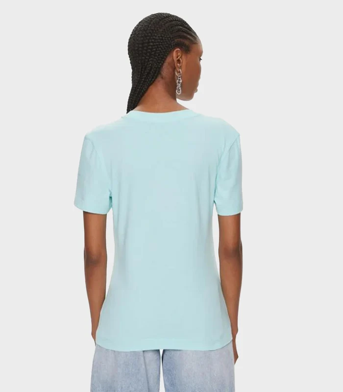 Calvin Klein Jeans - Monologo Slim T - Shirt Blue Green / XL