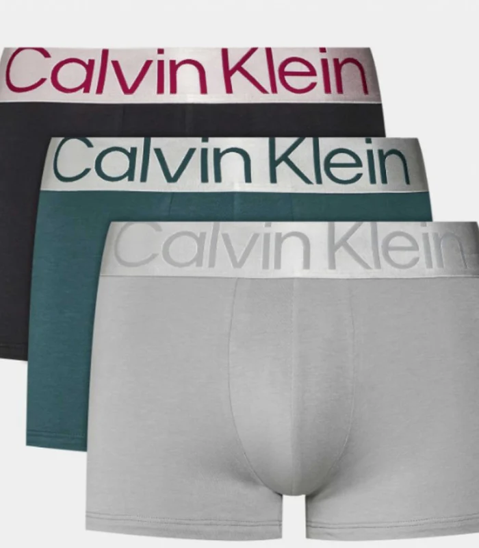 Calvin Klein - Men's Set Of 3 Boxers Multi Color / S