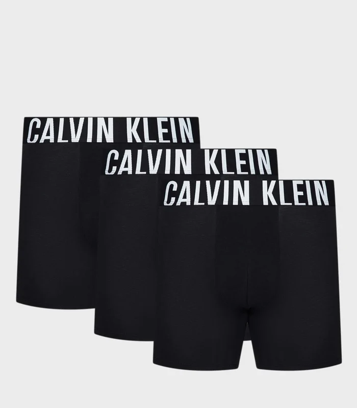 Calvin Klein - Men's Set Of 3 Boxer Briefs Black / Grey / M