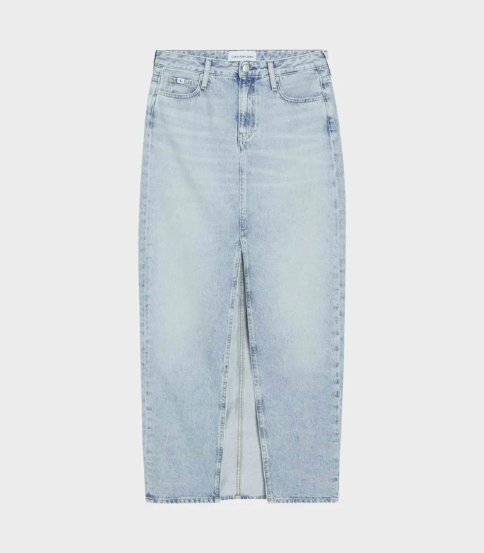 Calvin Klein Jeans - Women's Denim Maxi Skirt Light Denim / 27