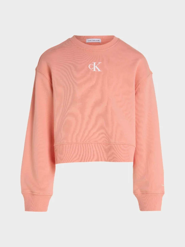 Calvin Klein Jeans - Girls - Relaxed Fit sweatshirts Orange / 10