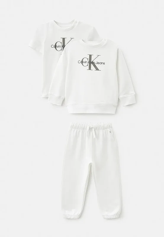 Calvin Klein Jeans - Unisex - Monogram Starter Regular Fit Set White / 2