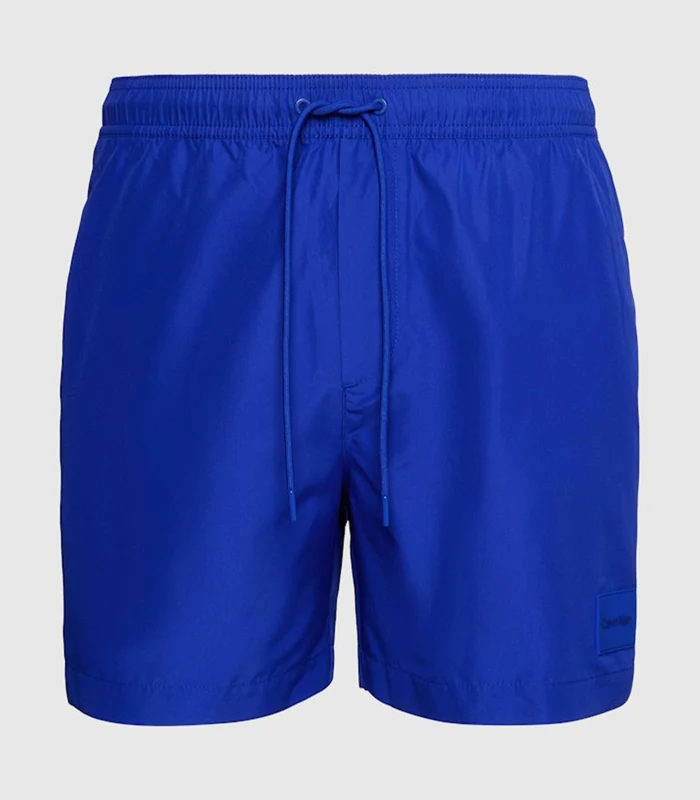 Calvin Klein - Steel Medium Drawstring Swim Shorts Dark Blue / L