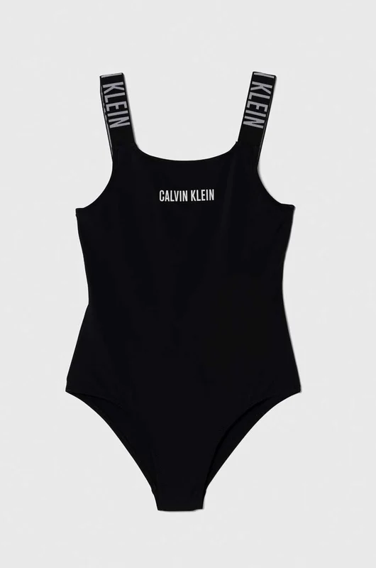 Calvin Klein Jeans - Girls Swimsuit Nylon One Piece Black / 10-12