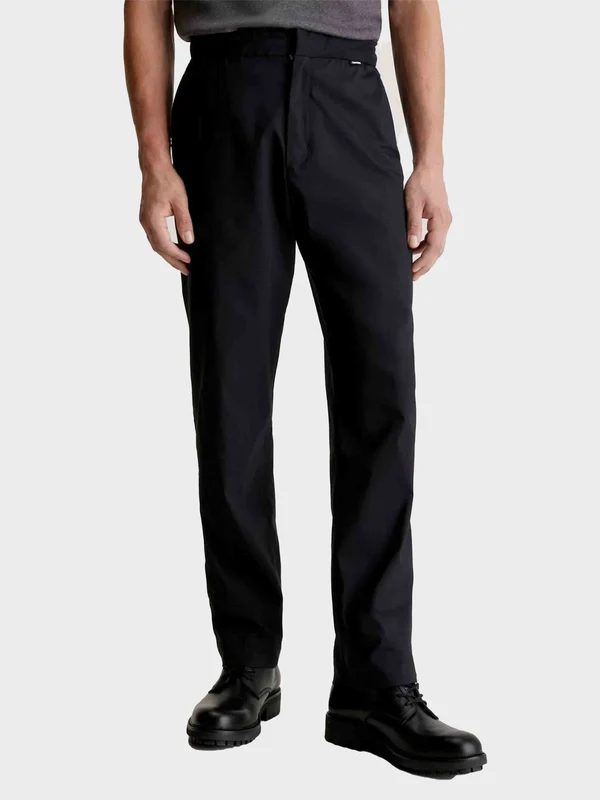 Calvin Klein - Tech Cotton Stretch Relaxed Pant Black / 36