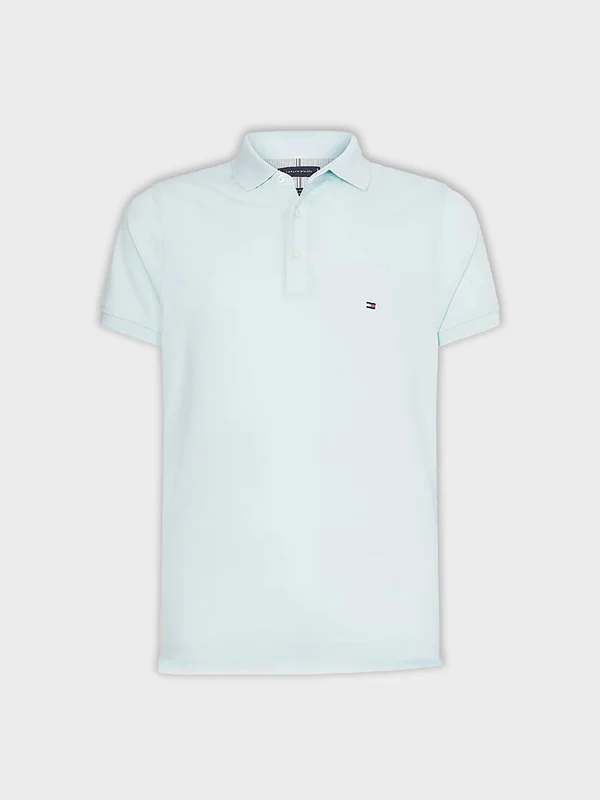 Tommy Hilfiger - Men's Slim Fit Polo T- Shirt Light Green / XS