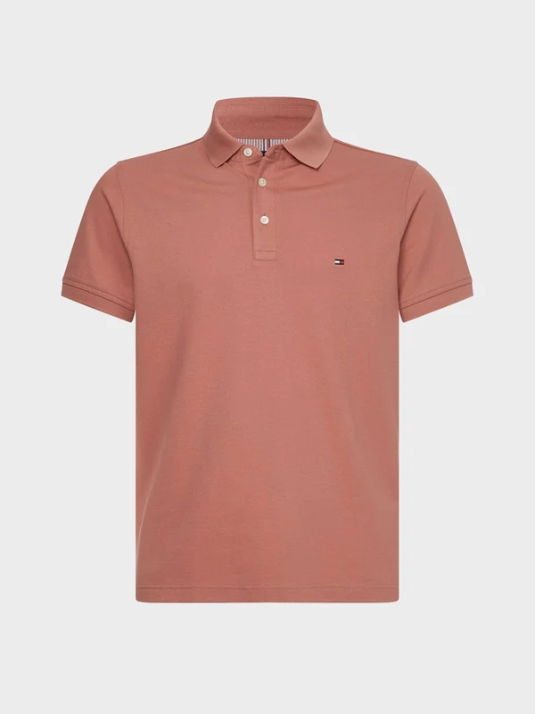 Tommy Hilfiger - Men's Slim Fit Polo T- Shirt Light Brown / M