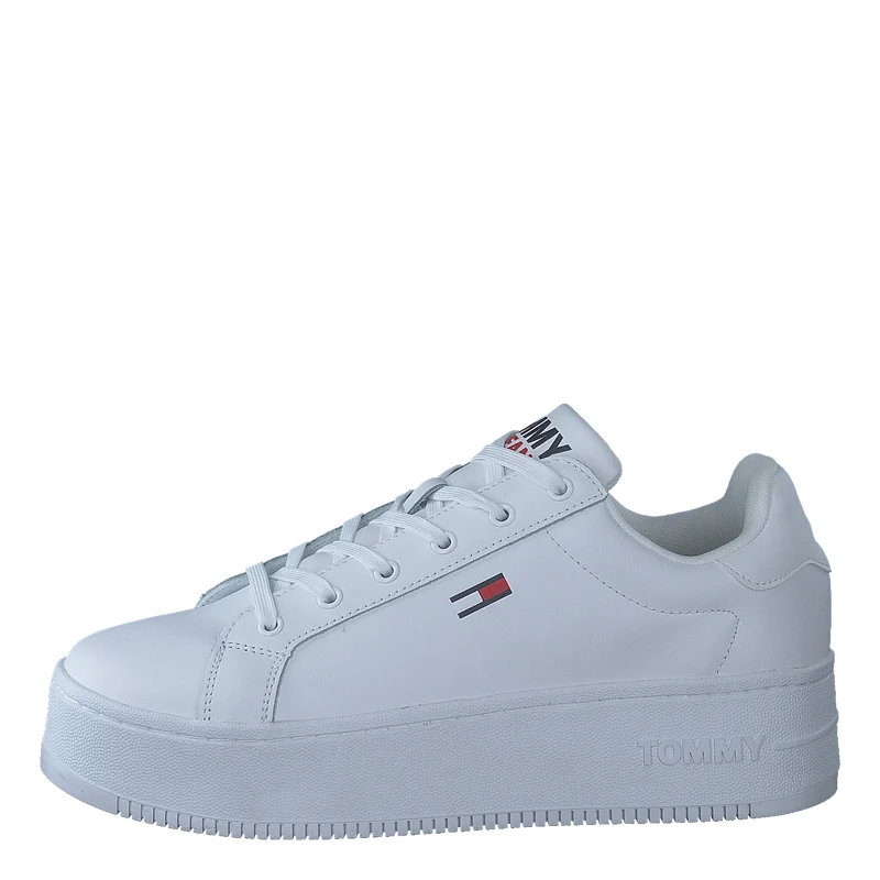 Tommy Jeans Flatform Essential White EU 38