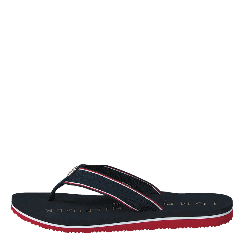 Th Hardware Flat Beach Sandal Desert Sky EU 36