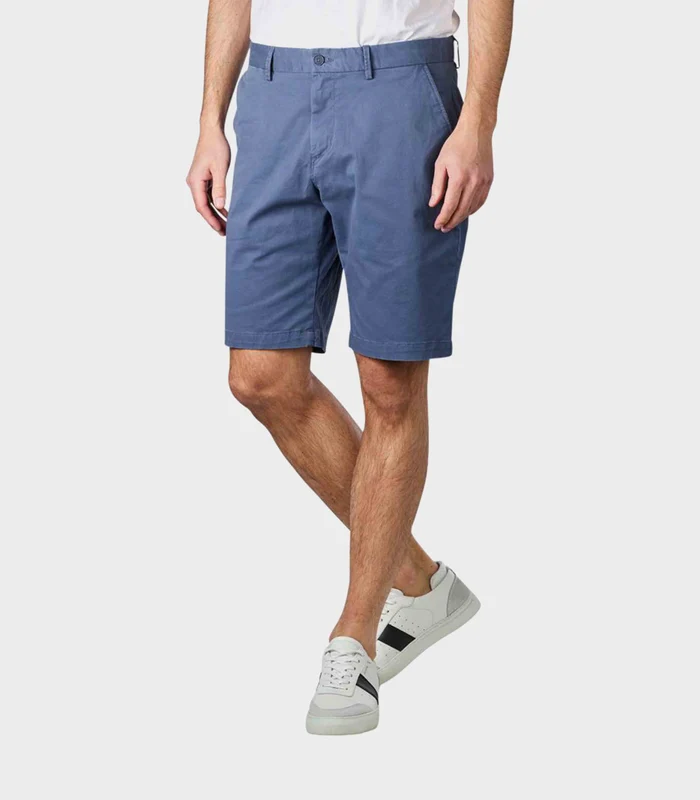 Tommy Hilfiger - Men’s 1985 Collection Harlem Relaxed Chino Shorts Dusty Blue / 33