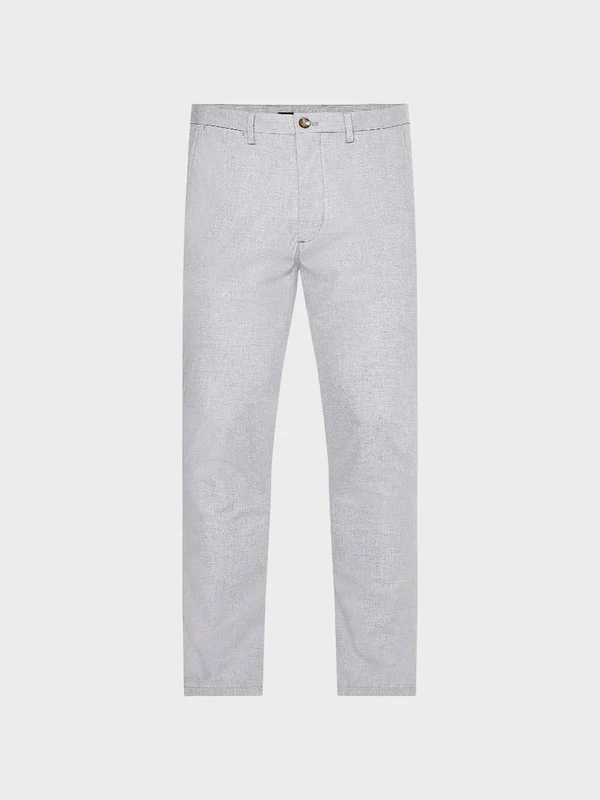 Tommy Hilfiger - Men's Bleecker Wool Look Slim Fit Trousers Grey / 30