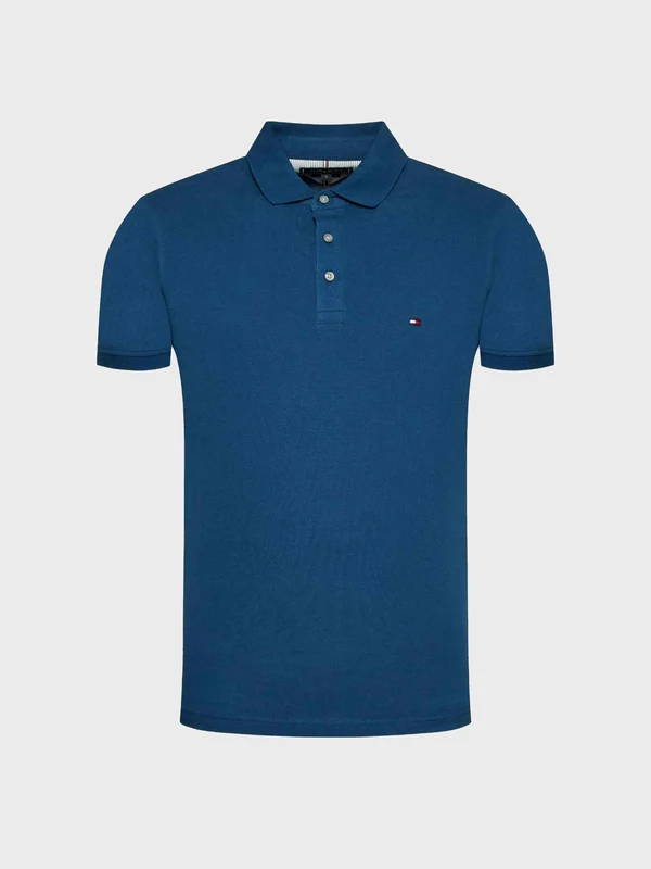 Tommy Hilfiger - Men's Slim Fit Polo T- Shirt Navy / S