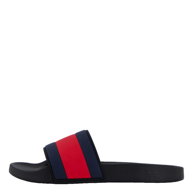 Rubber Th Flag Pool Slide Black EU 41