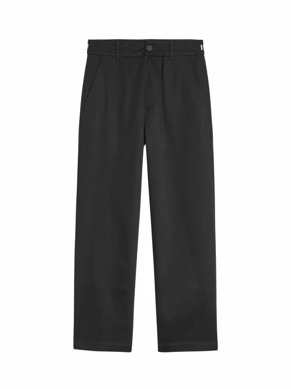 Tommy Hilfiger Jeans - Women's Chino Pants Regular Fit Wide Leg Black 1 / 26